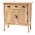 **Houten Dressoir met 3 Lades en 2 Deuren**