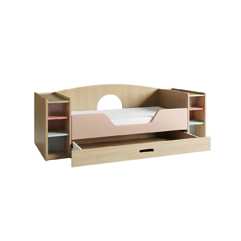 **Technische titel in het Nederlands:** "Multifunctioneel kinderbed met opbergruimte en uittrekbare lade"